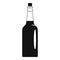 Fine olive oil bottle icon, simple style