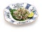 Finely chopped horse mackerel sashimi, japanese cuisine