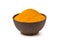 Finely dry Turmeric Curcuma longa Linn powder