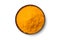 Finely dry Turmeric Curcuma longa Linn powder