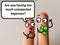 Finger Art about Finances