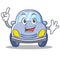 Finger cute car character cartoon