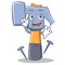 Finger hammer character cartoon emoticon