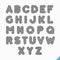 Fingerprint alphabet letters