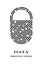 Fingerprint padlock logo, sign.