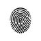 Fingerprint of the person.