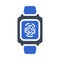 Fingerprint, smart watch icon