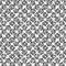 Fingerprints vector black and white seamless pattern2