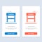 Finish, Line, Sport, Game  Blue and Red Download and Buy Now web Widget Card Template