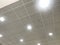 Finished Gypsum and Macro grid false ceiling interiors for an building interiors