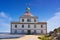 Finisterre lighthouse at the end of Saint James Spain