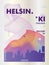 Finland Helsinki skyline city gradient vector poster