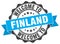 Finland round ribbon seal