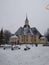 Finland snowy church