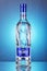 Finlandia vodka on gradient background.