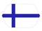 Finnish flag - Republic of Finland