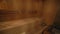 Finnish wooden sauna in the spa center