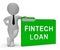 Fintech Loan P2p Finance Credit 3d Rendering