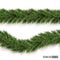 Fir branch horizontal seamless pattern. Vector seamless Christmas tree background.