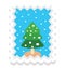 Fir tree, ticket Vector Icon that can be easily modified or edit