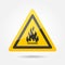 Fire attention icon