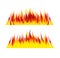 Fire background flames illustration 1
