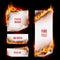 Fire banners