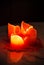 Fire in candle