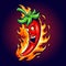 Fire Chili Logo food Restaurants