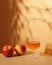 Fire cider. Apple vinegar with cinnamon. immune boosting drink