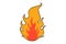 Fire clip art warm fired spicy flames campfire artwork