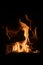 Fire in a Closeup - Bonfire, Fireplace, etc.