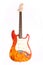 Fire electric guitar