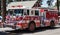 Fire Engine on Parade in Graeagle, California