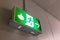 Fire exit light sign