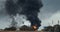 Fire and explosions in an oil refinery accident