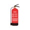 Fire extinguisher color icon. Portable fire-fighting equipment.