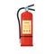 Fire Extinguisher Flat Style Vector Illustration