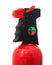 Fire Extinguisher Grip and Nozzle