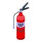 Fire extinguisher icon isometric vector. Coast guard