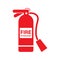 Fire extinguisher icon vector. Firefighter illustration sign. help symbol.