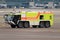 Fire fighter truck at the airport in Zurich in Switzerland