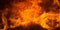 Fire flame background. Burning fireplace. Fireplace texture. Abstract flames, Burning concept.