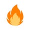 Fire flame logo vector illustration. vector fire flames sign illustration isolated. fire icon
