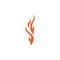 Fire flame vector illustration design template