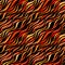 Fire flame watercolor seamless pattern-model for design o