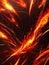 Fire flames burning abstract background of realistic red hot sparks. generative AI