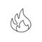 Fire flames icon