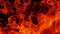 Fire flames texture background, realistic abstract orange flames pattern