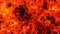 Fire flames texture background, realistic abstract orange flames pattern